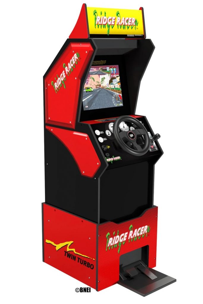 北米向け家庭用ゲーム機「Ridge Racer™ Arcade Machine」の制作協力 | 株式会社バンダイナムコ研究所